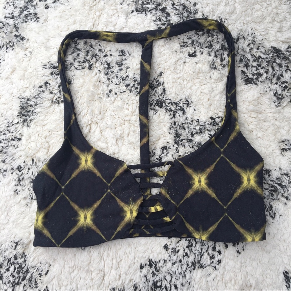Boys + Arrows Bikini Swim Top S Made in California